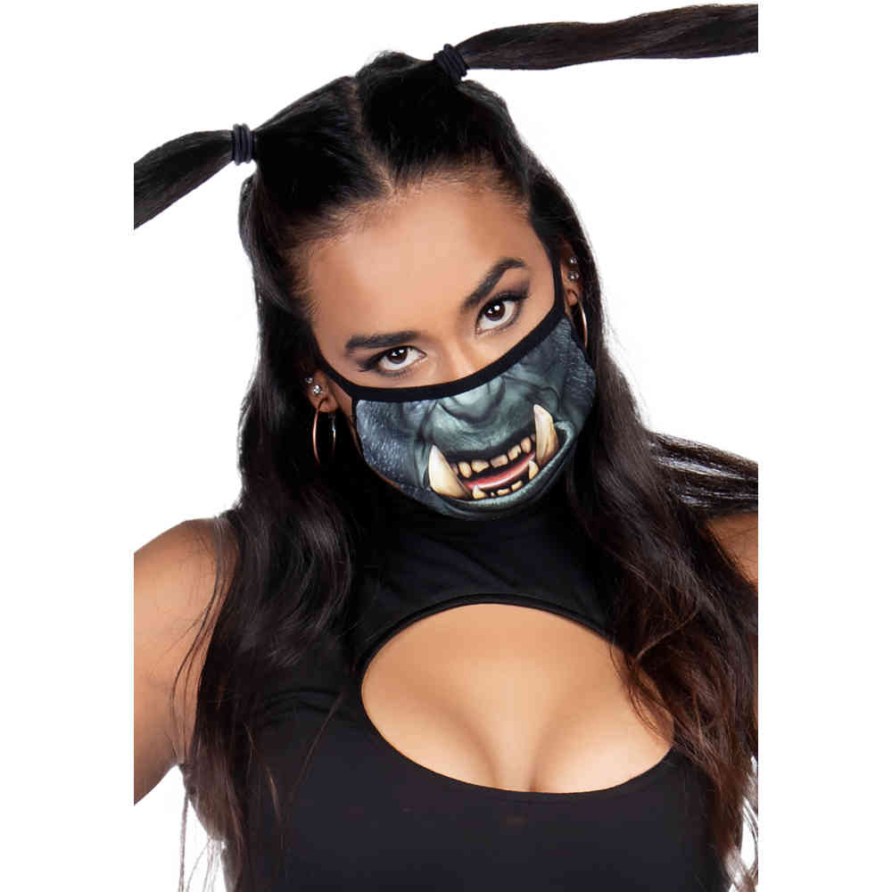 Leg Avenue - Monster Face mask - Green